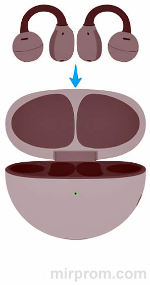 TWS-наушники Huawei Free Clip Инструкция