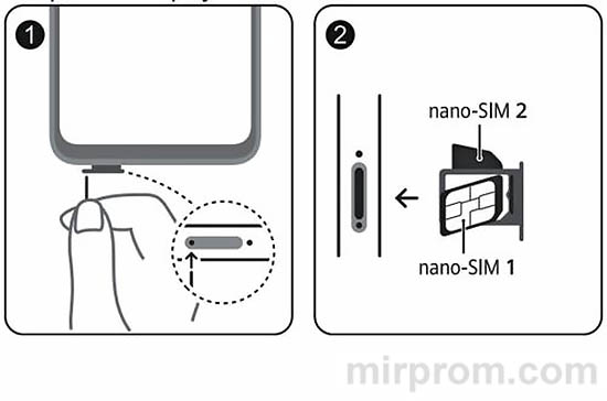 Смартфон Huawei NOVA Y72 Инструкция