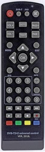 Инструкция пульта HUAYU DVB-T2+2