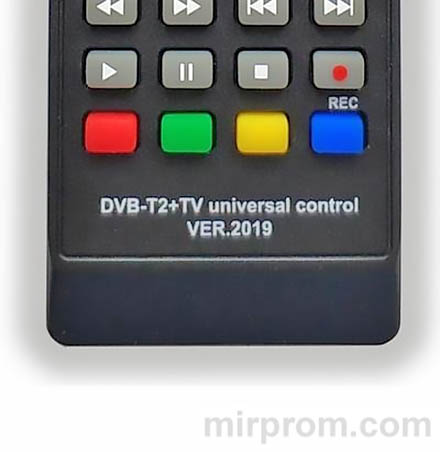 Инструкция пульта HUAYU DVB-T2+TV VER 2019