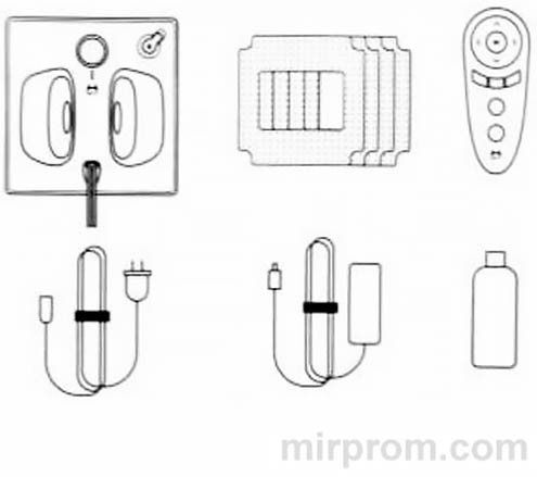 Робот - мойщик окон HUTT Window Cleaning Robot W66 Инструкция