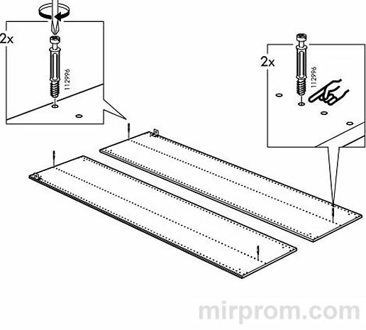 Инструкция по сборке шкафа ПАКС ИКЕА