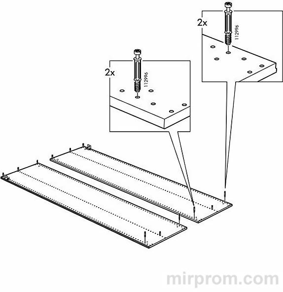 Инструкция по сборке шкафа ПАКС ИКЕА