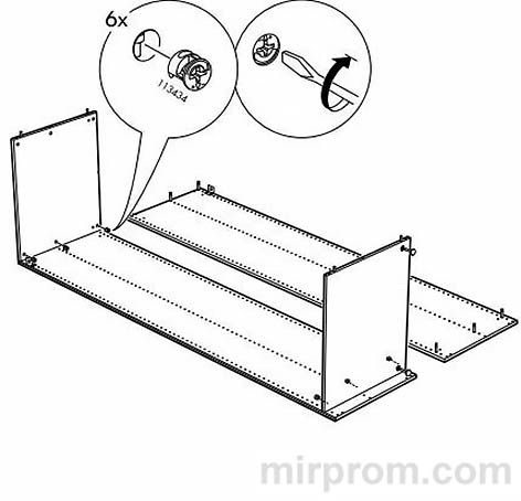 Инструкция по сборке шкафа ПАКС ИКЕА