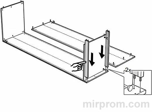 Инструкция по сборке шкафа ПАКС ИКЕА