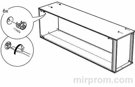 Инструкция по сборке шкафа ПАКС ИКЕА