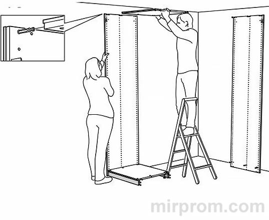 Инструкция по сборке шкафа ПАКС ИКЕА