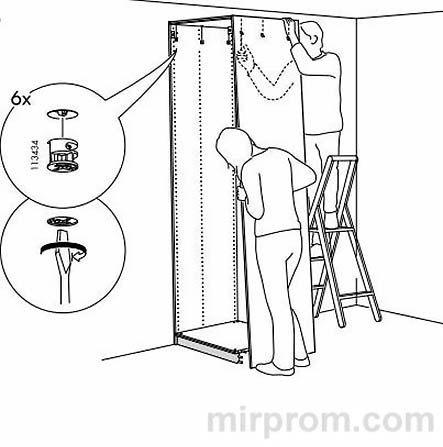 Инструкция по сборке шкафа ПАКС ИКЕА