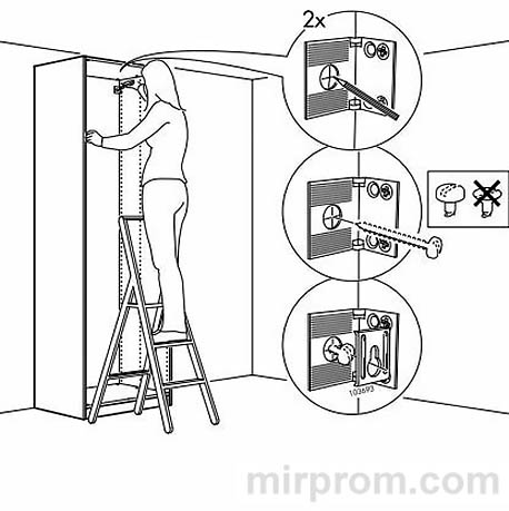 Инструкция по сборке шкафа ПАКС ИКЕА