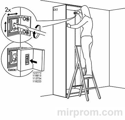 Инструкция по сборке шкафа ПАКС ИКЕА
