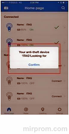 Трекер iTag Key Finder инструкция на русском