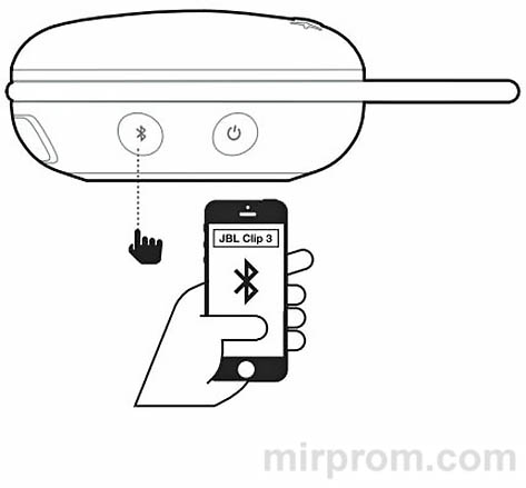 Мини колонка JBL Clip 3 Инструкция