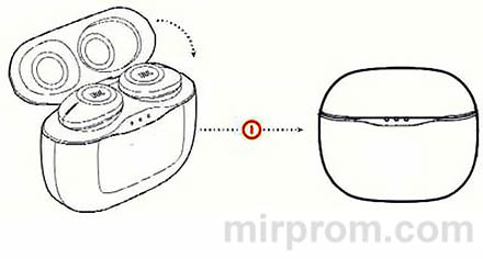 Выключение наушников JBL TUNE 120 TWS Инструкция