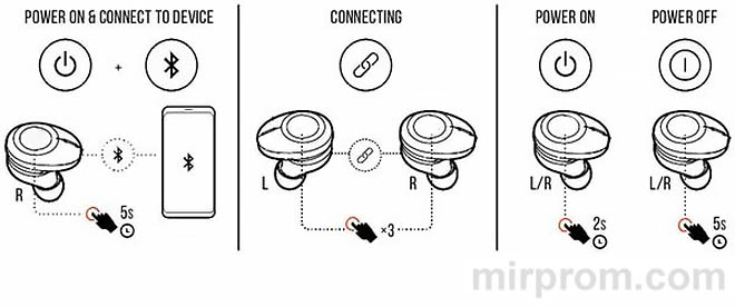 JBL TUNE 120 TWS Инструкция