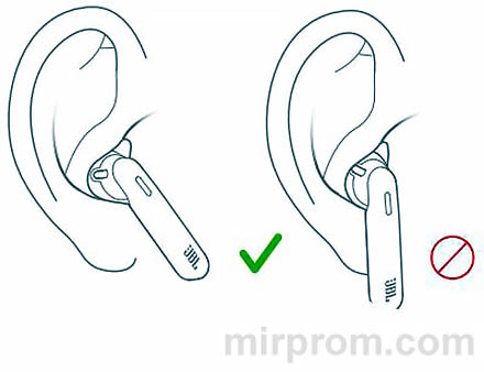 JBL Tune 225 TWS Инструкция