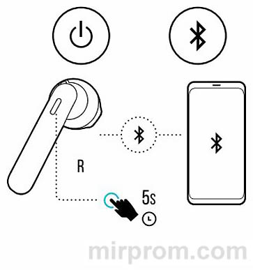 JBL Tune 225 TWS Инструкция
