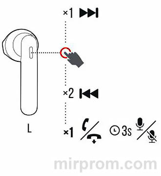 JBL Tune 225 TWS Инструкция