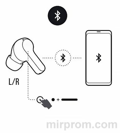 TWS-наушники JBL WAVE 200TWS Инструкция