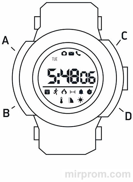 Инструкция Смарт-часы Jet Sport SW3