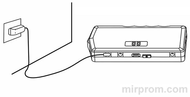 Зарядка пускового инвертора Jump Starter 140
