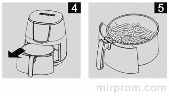Аэрогриль KaringBee JD689 Инструкция