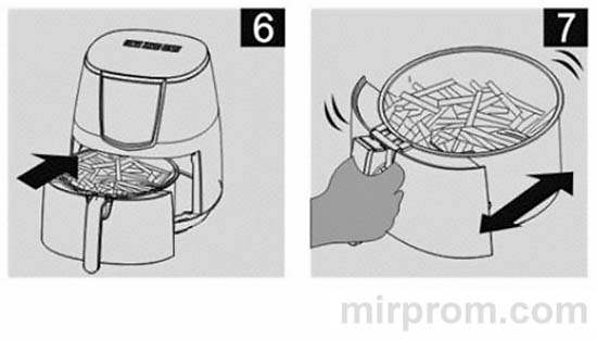Аэрогриль KaringBee JD689 Инструкция