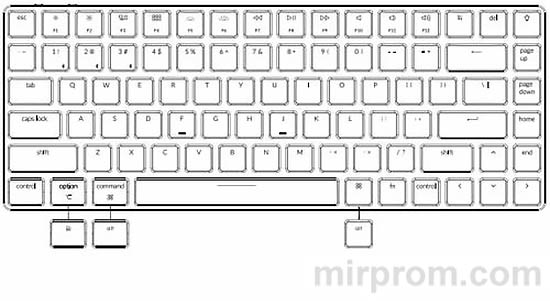 Игровая клавиатура Keychron K3 Инструкция