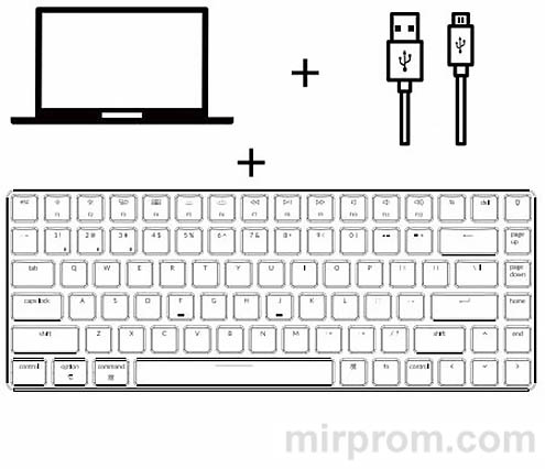 Игровая клавиатура Keychron K3 Инструкция