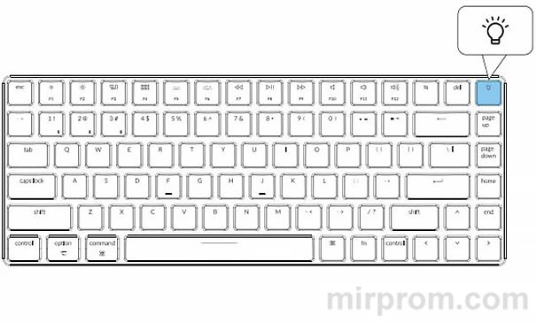 Игровая клавиатура Keychron K3 Инструкция