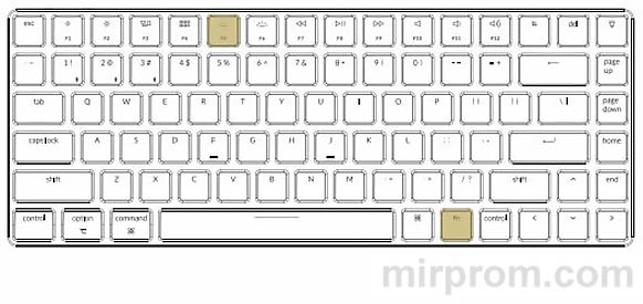 Игровая клавиатура Keychron K3 Инструкция