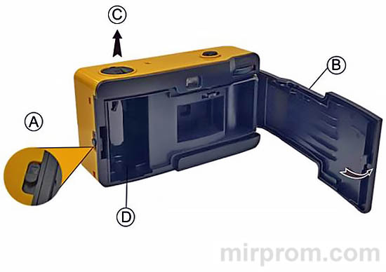 Инструкция KODAK Film Camera M35 Аналоговая фотокамера
