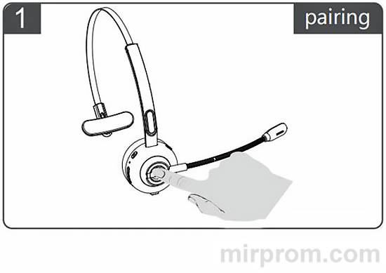 Bluetooth гарнитура Kromix K221 Инструкция