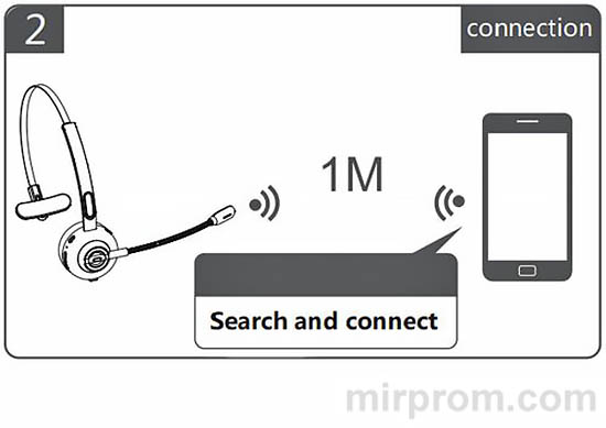Bluetooth гарнитура Kromix K221 Инструкция