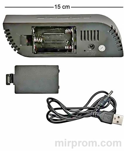 Инструкция зеркальных электронных часов LED Mirror Clock NA-018