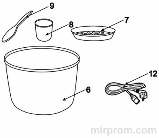 Мультиварка Lentel MXB 4LD11 Инструкция