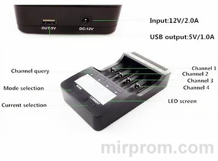 LIITOKALA LII-500 зарядное устройство инструкция пользователя