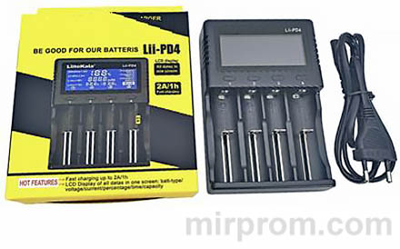 LiitoKala Lii-PD4 зарядное устройство инструкция