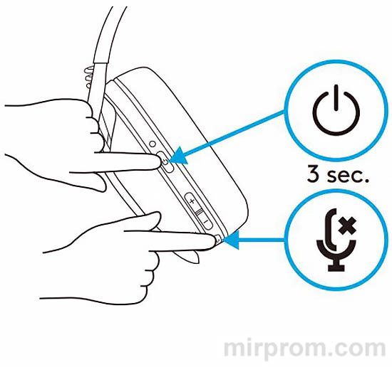 Наушники Logitech G435 Инструкция