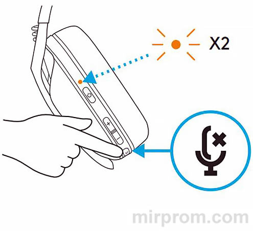 Наушники Logitech G435 Инструкция