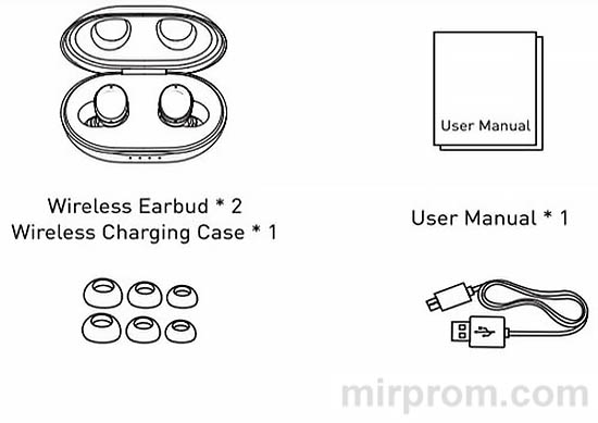 Наушники M10 TWS Bluetooth Earphone Инструкция