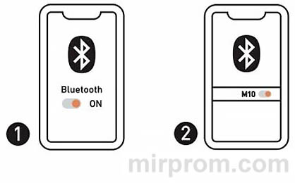 Наушники M10 TWS Bluetooth Earphone Спаривение по Bluetooth