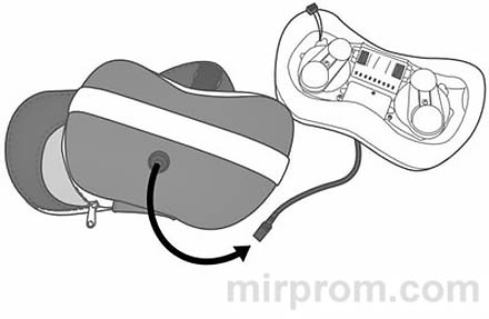 Массажная подушка Инструкция