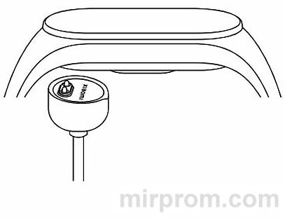 Инструкция Xiaomi Mi Band 7 - Зарядка