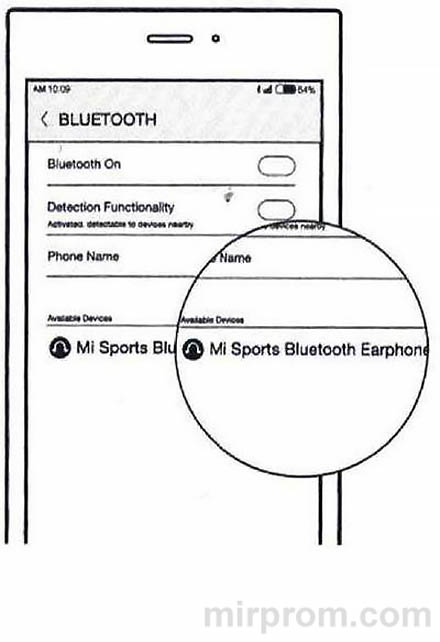 Инструкция Xiaomi Mi Sports Bluetooth