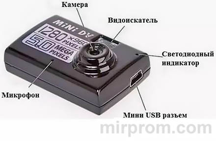 Mini DV-5 Mega Pixels инструкция на русском