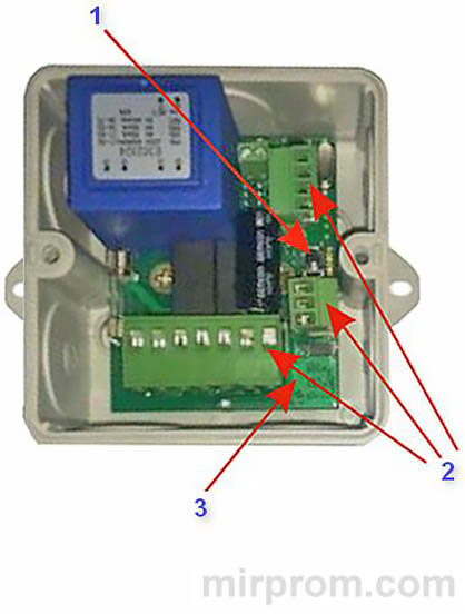 Блок управления электроприводами NERO Radio 8113 IP65. Инструкция