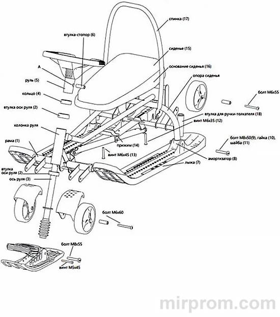 Инструкция Снегокат NIKA KIDS ТС-6