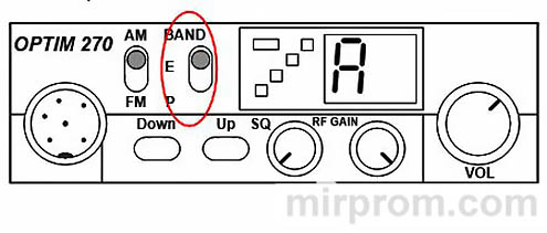 Автомобильная радиостанция Optim-270 Инструкция