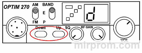 Автомобильная радиостанция Optim-270 Инструкция