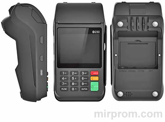 Терминал PAX D230 Инструкция
